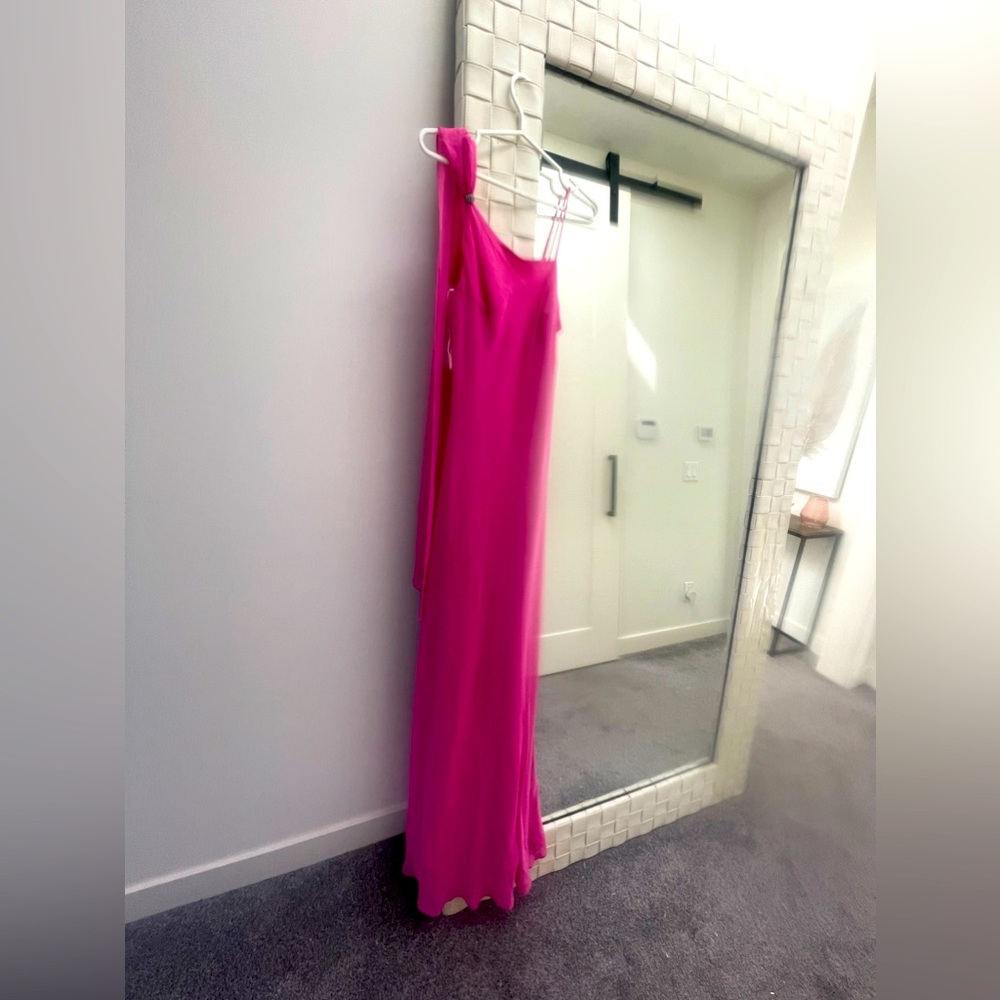 Floor length cocktail dress